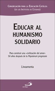 Books Frontpage Educar al humanismo solidario
