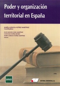 Books Frontpage Poder y Organización Territorial en España
