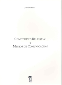 Books Frontpage Confesiones religiosas y medios de comunicación