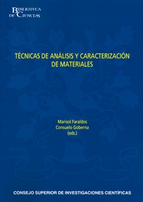 Books Frontpage Técnicas de análisis y caracterización de materiales (2ª edición revisada y aumentada)
