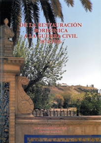 Books Frontpage De la Restauración borbónica a la Guerra Civil 1874-1936