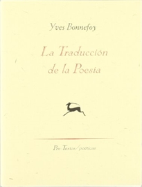 Books Frontpage La traducción de la poesía