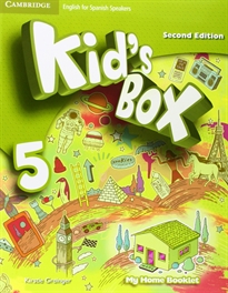 Books Frontpage Kid's Box for Spanish Speakers  Level 5 Activity Book with CD ROM and My Home Booklet 2nd Edition