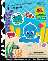 Books Frontpage En El Mar. Libro De Adhesivos Reutilizables Baby Einstein