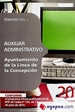 Front pageAuxiliar Administrativo de la Línea de la Concepción. Temario Vol. I.