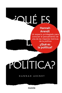 Books Frontpage ¿Qué es la política?