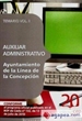 Front pageAuxiliar Administrativo de la Línea de la Concepción. Temario Vol. II.