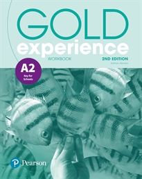 Books Frontpage Gold Experience 2nd Edition A2 Workbook