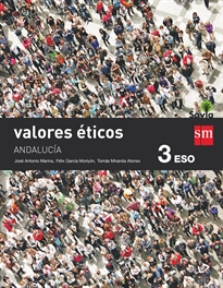 Books Frontpage Valores éticos. 3 ESO. Savia. Andalucía