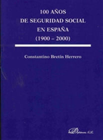 Books Frontpage 100 años de seguridad social en España (1900-2000)