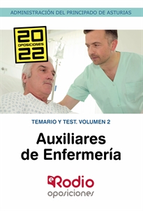Books Frontpage Auxiliares de Enfermería de la Administración del Principado de Asturias. Temario y test. Volumen 2