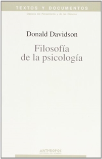 Books Frontpage Filosofía de la psicología