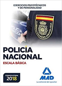 Books Frontpage Policía Nacional Escala Básica. Ejercicios psicotécnicos y de personalidad