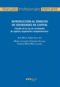 Books Frontpage Introducción al derecho de sociedades de capital