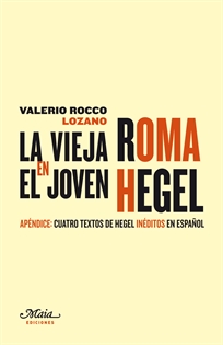 Books Frontpage La vieja Roma en el joven Hegel