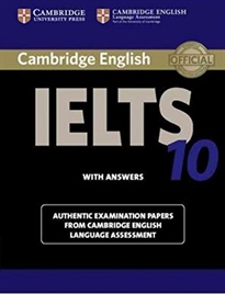 Books Frontpage Cambridge IELTS 10 Student's Book with Answers