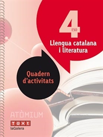 Books Frontpage Llengua i literatura catalana Quadern d'activitats 4 ESO Atòmium