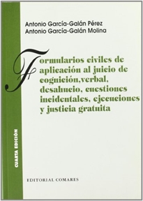 Books Frontpage Formularios Civiles De Aplicacion Al Jui