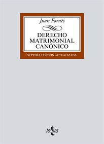 Books Frontpage Derecho matrimonial canónico