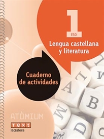 Books Frontpage Lengua castellana y literatura Cuaderno de actividades 1 ESO Atòmium