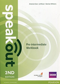 Books Frontpage Speakout Pre-Intermediate 2nd Edition Workbook Without Key