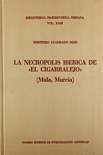 Books Frontpage La necrópolis ibérica de El Cigarralejo (Mula, Murcia)