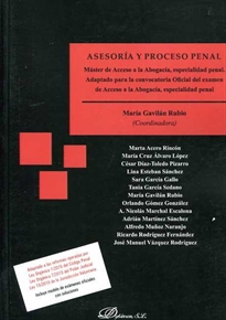 Books Frontpage Asesoría y Proceso Penal