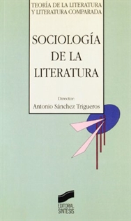 Books Frontpage Sociología de la literatura