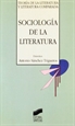 Front pageSociología de la literatura
