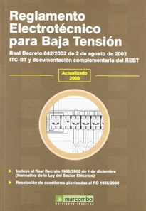 Books Frontpage Reglamento Electrotécnico para Baja Tensión (REBT)