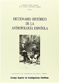 Books Frontpage Diccionario histórico de la antropología española