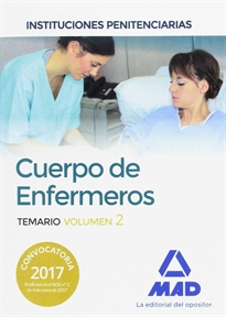 Books Frontpage Cuerpo de Enfermeros, Instituciones Penitenciarias. Temario