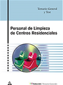Books Frontpage Personal de limpieza de centros residenciales. Temario general y test