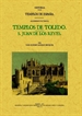 Front pageTemplos de Toledo. San Juan de los Reyes. Historia de los templos de España. Arzobispado de Toledo