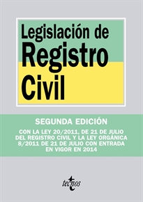 Books Frontpage Legislación de Registro Civil