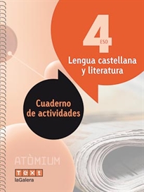 Books Frontpage Lengua castellana y literatura Cuaderno de actividades 4 ESO Atòmium