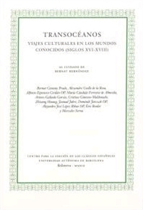 Books Frontpage Transocéanos. Viajes culturales en los mundos conocidos (siglos XVI-XVIII)