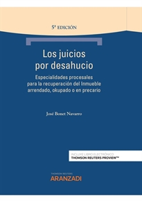 Books Frontpage Los juicios por desahucio (Papel + e-book)