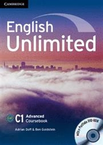 Books Frontpage English Unlimited Advanced Coursebook with e-Portfolio