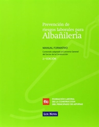 Books Frontpage Prevención de riesgos laborales para albañilería