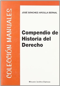 Books Frontpage Compendio de historia del derecho