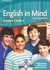 Books Frontpage English in Mind Level 4 Student's Book with DVD-ROM 2nd Edition
