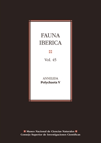 Books Frontpage Fauna ibérica. Vol. 45, Annelida: Polychaeta V