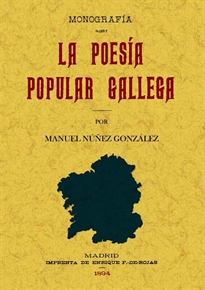 Books Frontpage Monografía sobre la poesía gallega