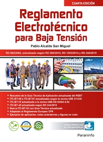 Books Frontpage Reglamento electrotécnico para Baja Tensión  4.ª edición 2019