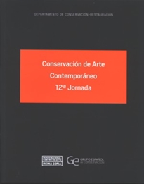 Books Frontpage Conservación de arte contemporáneo. 12ª jornada