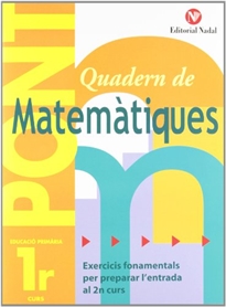 Books Frontpage Pont matemàtiques, 1 Educació Primària