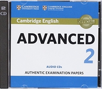 Books Frontpage Cambridge English Advanced 2 Audio CDs (2)