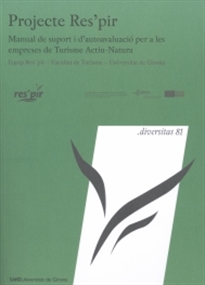 Books Frontpage Projecte Res'pir. Manual de suport i d'autoavaluació per a les empreses de Turisme Actiu-Natura