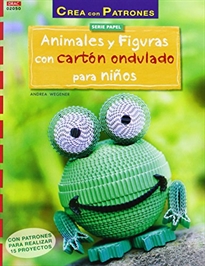 Books Frontpage Animales y figuras con cartón ondulado para niños